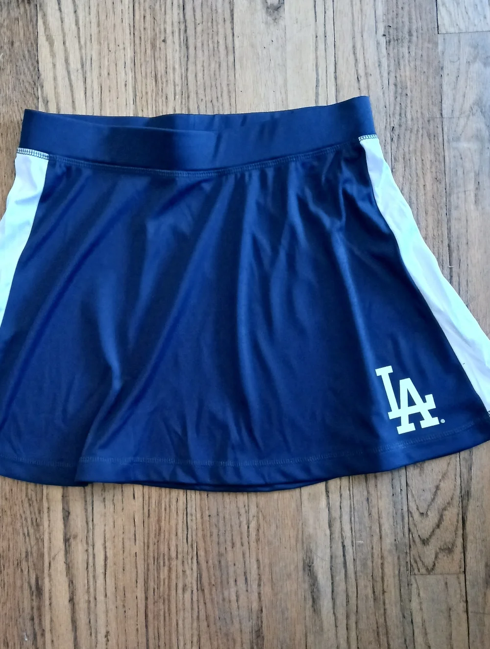 Los Angeles Dodgers Navy Logo Skirt SIZE S - Picture 2 of 4